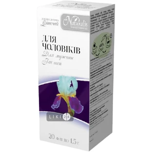 Фиточай травяной "для мужчин" фиточай 1,5 г фильтр-пакет №20