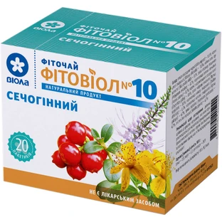 Фіточай Віола Фітовіол Сечогінний №10 фільтр-пакет 1.5 г 20 шт
