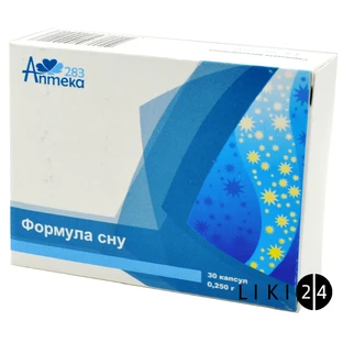 Формула сна капс. 250 мг №30