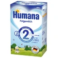 Суха молочна суміш Humana 2 з пребіотиками для подальшого годування для дітей з 6 до 12 місяців, 600 г