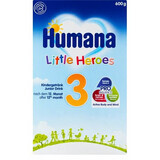 Суха молочна суміш Humana 3 з пребіотиками з 12 місяців, 600 г