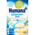 Детская каша Humana Сладкие сны цельнозерновая с бананом молочная с 6 месяцев, 200 г