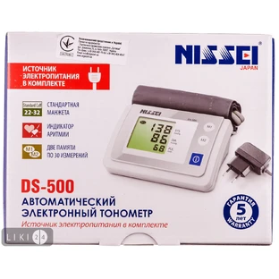 Автоматичний тонометр NISSEI DS-500