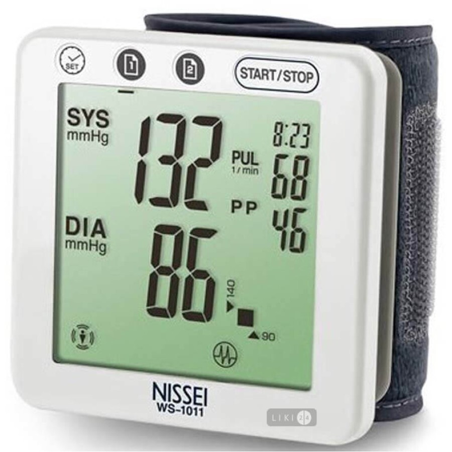 Цифровий вимірювач артеріального тиску WS-1011: ціни та характеристики