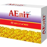 Аевит капс. мягкие блистер №60
