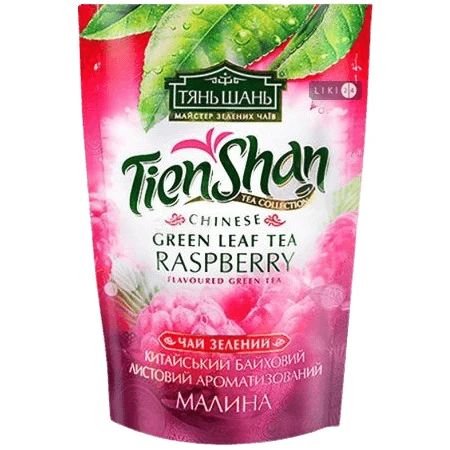Чай Тянь-Шань Малина зеленый, 80 г: цены и характеристики