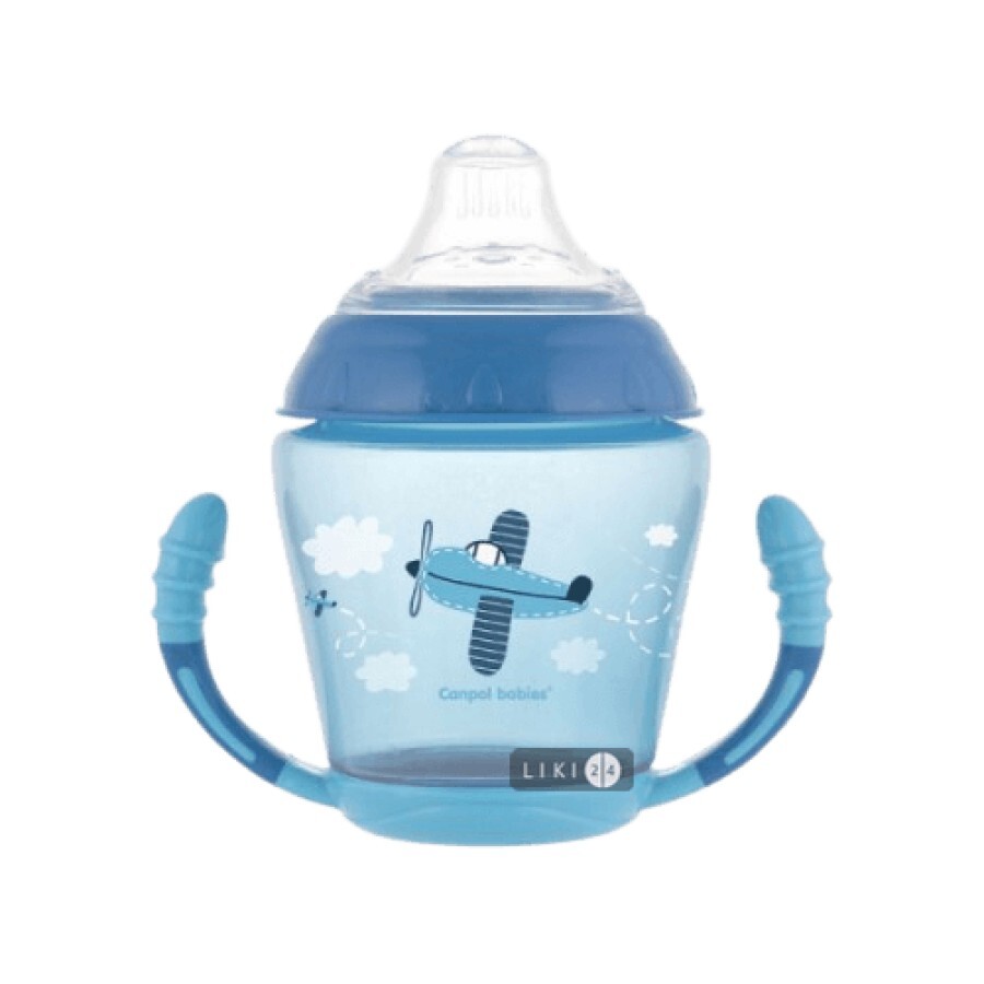 Чашка Canpol Babies з м'якою поїлкою 200 мл 2/600: ціни та характеристики