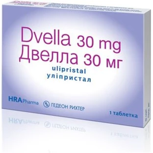 Двелла табл. 30 мг блістер