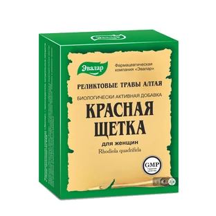 Красная щетка Эвалар корневища 30 г пачка