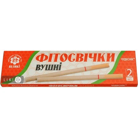 Фитосвечки для ушей Чудесник большие для взрослых №2: цены и характеристики