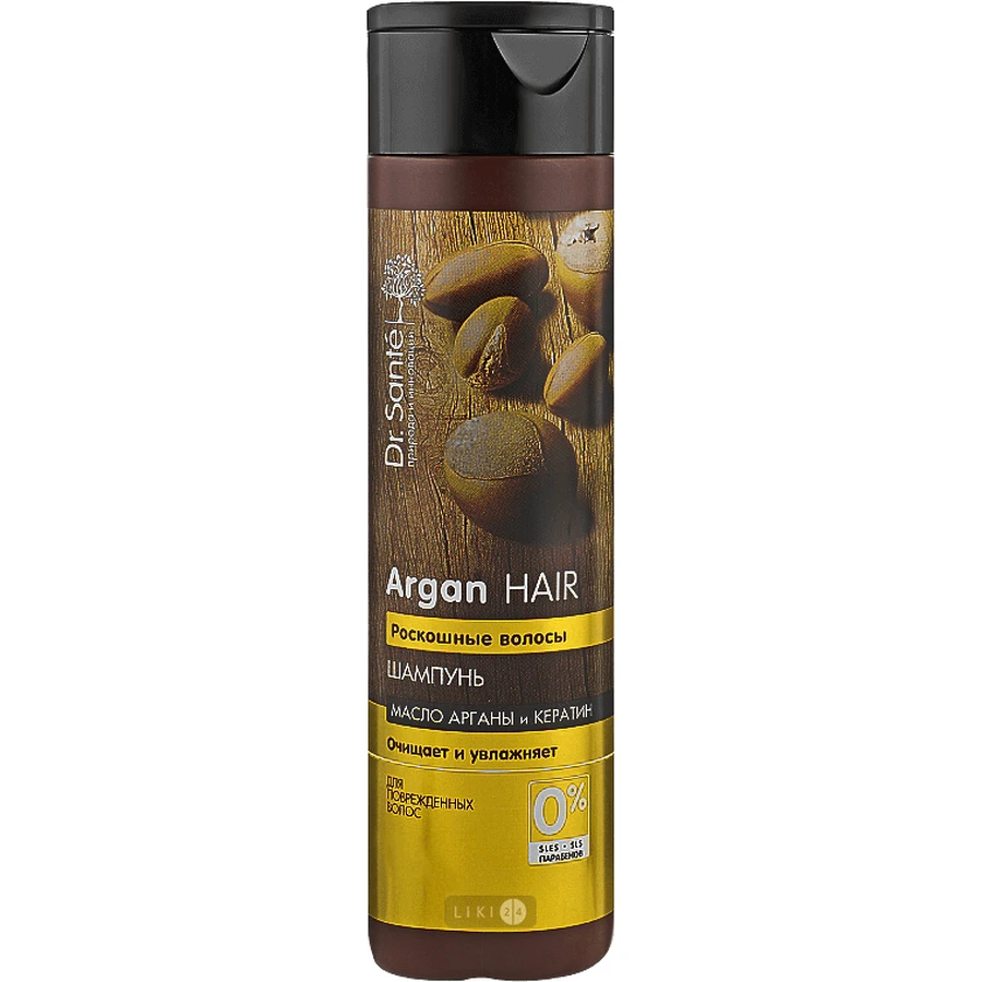 Шампунь Dr. Sante Argan Hair Роскошные волосы, 1000 мл: цены и характеристики