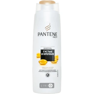 Шампунь "pantene pro-v" 250 мл, густі та кріпкі
