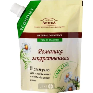 Шампунь Зеленая Аптека Ромашка, 200 мл дой-пак