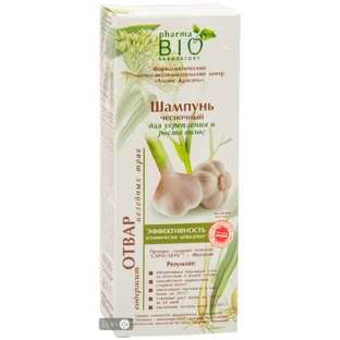 Шампунь Pharma Bio Laboratory Часниковий для зміцнення і зросту волосся, 200 мл