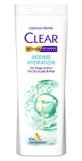 Шампунь для волос Clear Intense Hydration 10x Niacinamide против перхоти, 360 мл
