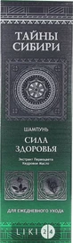 Шампунь для волосся "сила здоров'я" для щоденного догляду серії "тайны сибири" 300 мл