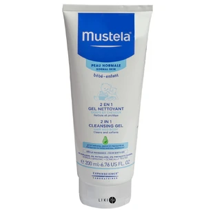 Шампунь Mustela Bebe для головы и тела 2 в 1, 200 мл