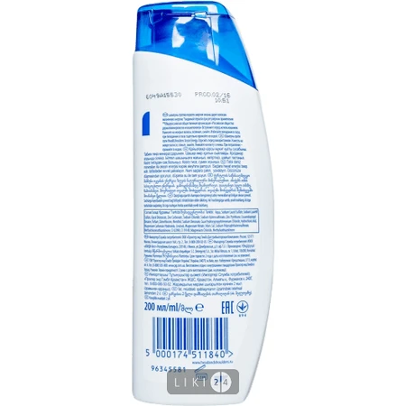 Шампунь против перхоти "head & shoulders" 200 мл, Энергия Океана: цены и характеристики