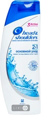 Шампунь проти лупи "head & shoulders" 200 мл, осн. догляд 2 в 1