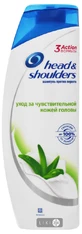 Шампунь проти лупи "head &amp; shoulders" sensitive 400 мл, д/чутл. шкіри голови