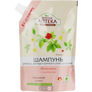 Шампунь Зелена Аптека Женьшень 200 мл