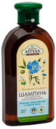 Шампунь Зеленая Аптека Ромашка лекарственная и льняное масло для окрашеныхи мелированых волос, 350 мл