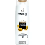 Шампунь та бальзам-ополіскувач 2 в 1 "pantene pro-v" 400 мл, густі та кріпкі: ціни та характеристики