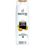 Шампунь та бальзам-ополіскувач 2 в 1 "pantene pro-v" 400 мл, густі та кріпкі