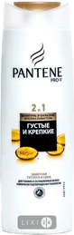 Шампунь и бальзам-ополаскиватель 2 в 1 "pantene pro-v" 400 мл, густые и крепкие