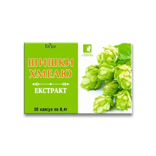 Шишки хмеля капс. 0,4 г №30