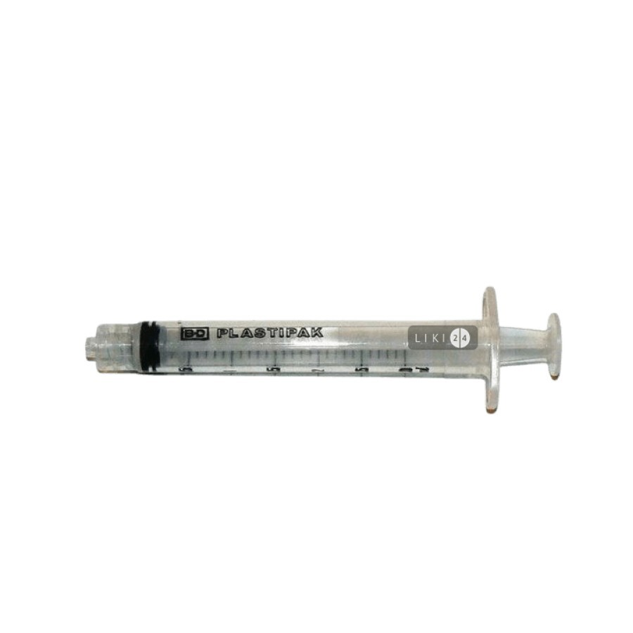 Шприц Plastipak 3-компонентний з голкою 0,38 мм х 10 мм 1 мл: ціни та характеристики