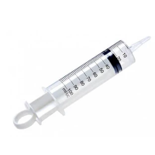 Шприц Vogt Medical 100 мл  разъем для катетера, игла 18G х 1 1/2"