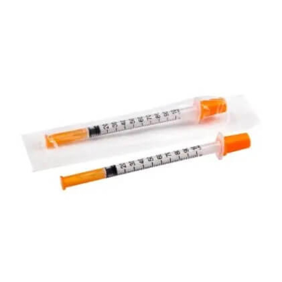 Шприц інсуліновий Alexpharm U-100 1 мл, голка 30G (0,3 х 13 мм): ціни та характеристики