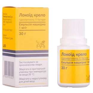 Локоид Крело эмул. накожная фл. 30 г