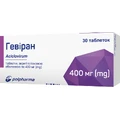 Гевиран табл. п/плен. оболочкой 400 мг блистер №30