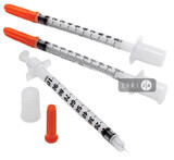 Шприц инсулиновый Medicare U-100 3-компонентный с иглой 0.33 х 13 мм 1 мл 1 шт