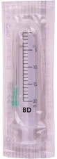 Шприц BD Discardit инъекционный одноразовый с иглой 0,8 х 40 мм 21G, 20 мл