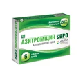 Азитромицин евро табл. п/о 250 мг блистер №6