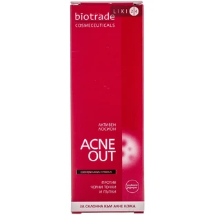 Лосьйон для жирної і проблемної шкіри Biotrade ACNE OUT 60 мл