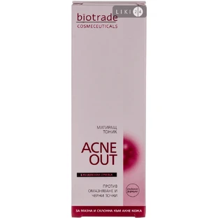 Тоник матирующий для жирной и склонной к акне кожи Biotrade ACNE OUT 60 мл