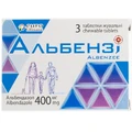 Альбензи табл. жев. блистер №3