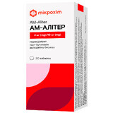 Ам-алитер табл. 4 мг/10 мг блистер №30