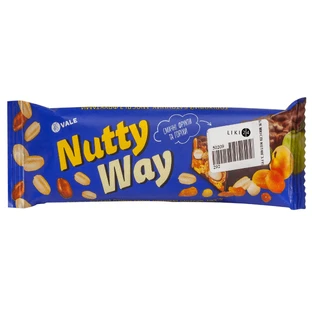 Батончик-мюсли Nutty Way ореховый с фруктами глазированный 40 г