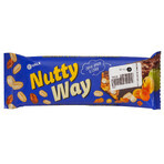 Батончик-мюслі Nutty Way Горіховий з фруктами глазурований 40 г: ціни та характеристики