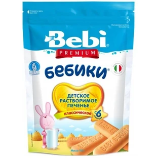 Печиво Bebi Premium Бебіки класичне, 115 г