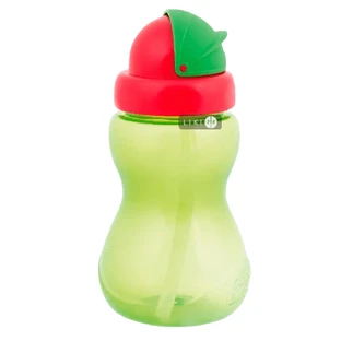 Спортивний поїльник Canpol Babies з трубкою салатовий 270 мл 56/109