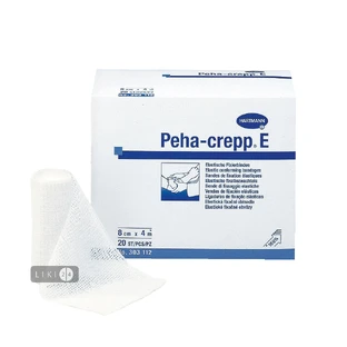 Бинт еластичний Peha-Crepp фіксуючий 12 см x 4 м 20 шт