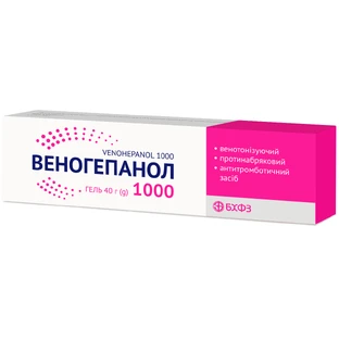 Веногепанол 1000 гель, 40 г