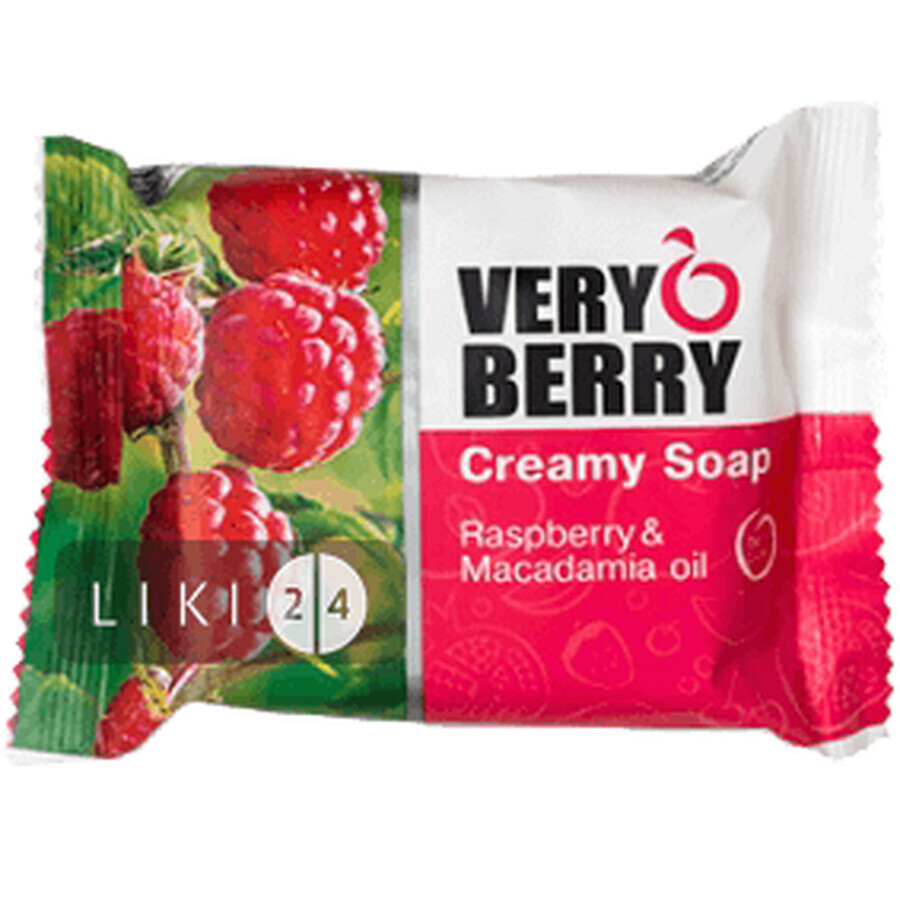 Крем-мило Very Berry Raspberry & Macadamia oil, 100 г: ціни та характеристики