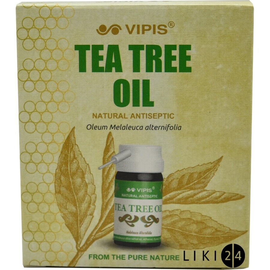 Віпіс антисептик олія чайн. дерева аер. 32 г: ціни та характеристики